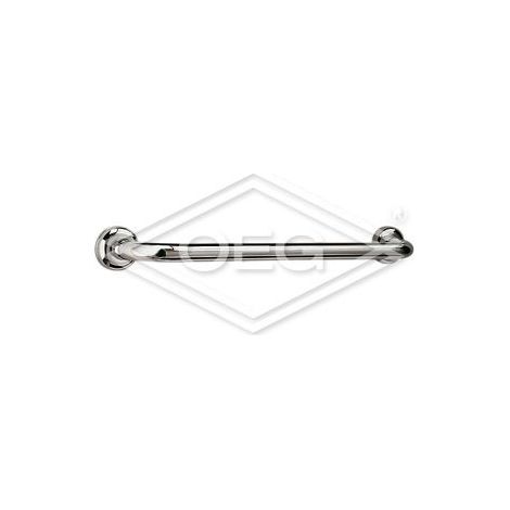 Main courante Forte diamètre 32 x 600 mm laiton chromé