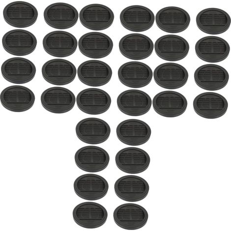 Lot de 32 embouts de meubles antidérapants en silicone, protecteurs ro (1/5)