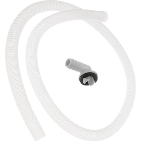 Ensemble Kit de Drainage pour Climatisation avec Tuyau Vinyle Transparent Connecteur pour Unités de Climatisation Portables et Fenêtres (1/5)