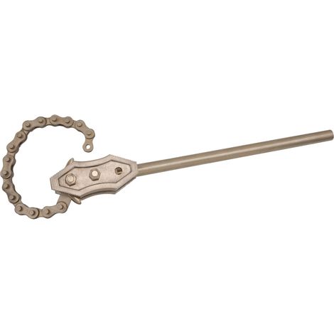 KS Tools BRONZEplus Kettenrohrzange, Ø max.38mm