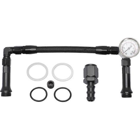 Pompe à carburant double AN6 pour carburateur Holley 4150 avec manomètre de pression à vide - SFYGV (1/5)