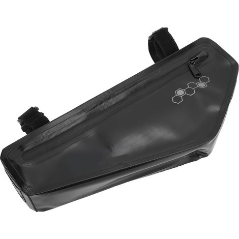 Dreieckige Rahmentasche für Fahrräder, großes Fassungsvermögen, wasserdicht, ideal für Outdoor-Bergsportarten. (1/5)
