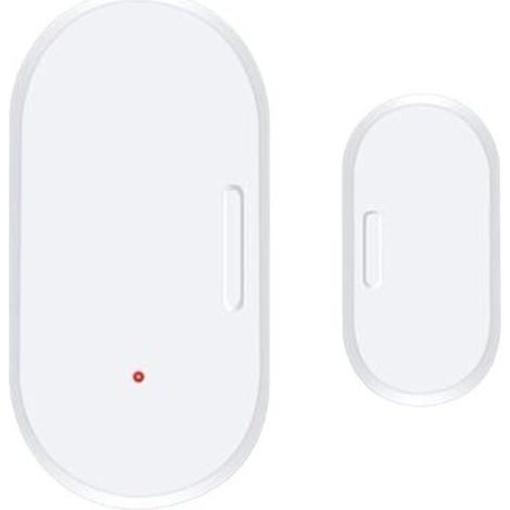 Sensor de puerta y ventana, requiere un hub Zigbee y conexión Zigbee, detector inalámbrico para sistemas de alarma y hogares inteligentes, compatible con Home Assistant Zigbee-Crezuo.