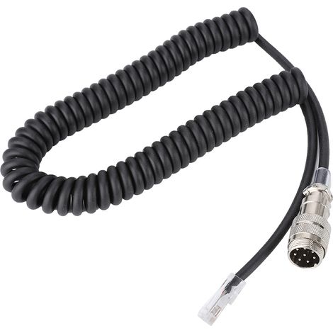 Adaptateur micro modulaire 8 broches vers RJ-45 pour Yaesu FT-450D FT-897D FT-991 FT-891 (1/5)