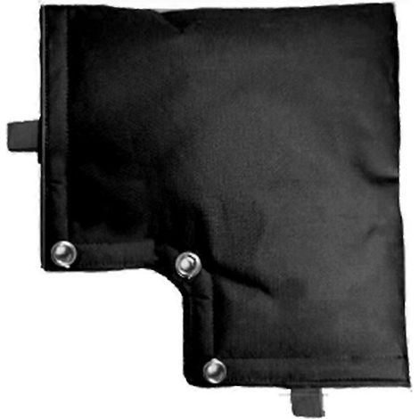 Couvercle isolant pour dispositif anti-refoulement de robinet avec attaches métalliques à boucle ( ) (1/3)