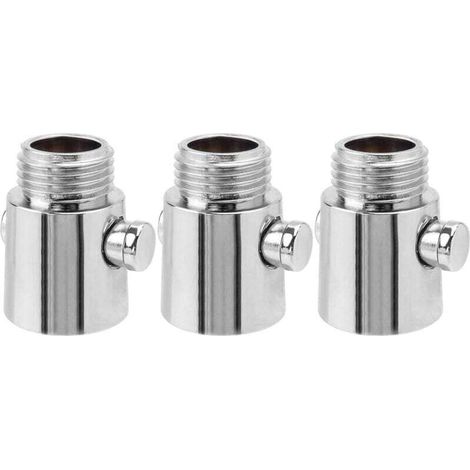 Stop Douche, 3 Pièces Robinet D'arrêT du Pommeau de Douche G1/2, Economiseur D'eau pour Douche Fabriqué en Matériau ABS de Haute qualité, Convient pour La Cuisine ou La Douche (1/4)