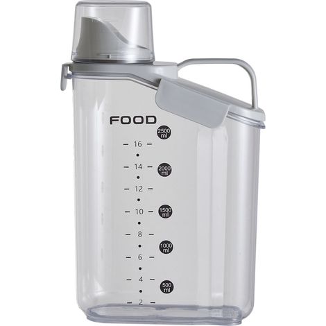 2.8L Transparent Airtight Food Storage Container (1/5)