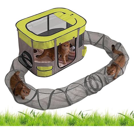 Extrieure Tunnel pour Chats Tunnel Dextrieur pour Animaux (1/5)