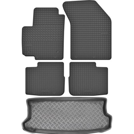 Set di tappetini in gomma per auto e tappetino per bagagliaio per Suzuki Swift IV Hatchback dal 2008 al 2010. (1/5)