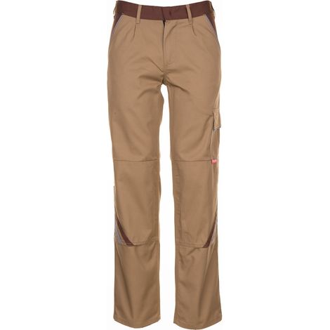 Planam Highline Bundhose khaki/braun/zink 52