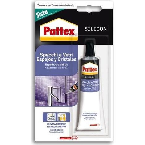 PATTEX SILICONE SPECCHI E VETRI 50 ML
