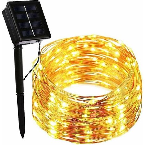Luminaire solaire LED en cuivre, alimenté par batterie, pour jardin, terrasse, allée, entrée et espaces extérieurs.-AquaForge (1/3)