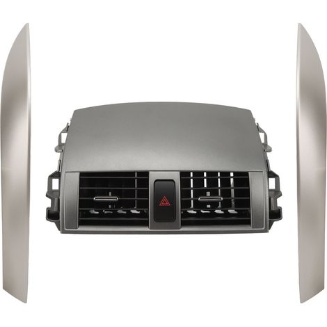 Decdeal Garniture de couvercle de ventilation de tableau de bord 55670-02160, remplacement pour Corolla 2009-2013 (1/5)