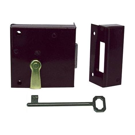 SERRATURA LEGNO APPLICARE 188 BONAITI MAPPA M2 E.MM 35 DX