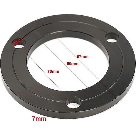 Disque de frein 220 mm, étrier 3 trous, étrier de frein RPM 4 pistons, montage radial pour Yamaha Aerox Nitro BWS 100 Jog 50 Ebike - épaisseur 7 mm (1/5)
