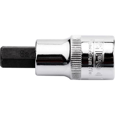Rs Pro – Douille hexagonale 8 mm – Entraînement carré 1/2' – Acier chrome vanadium – Longueur 55 mm – Résistance à l'usure