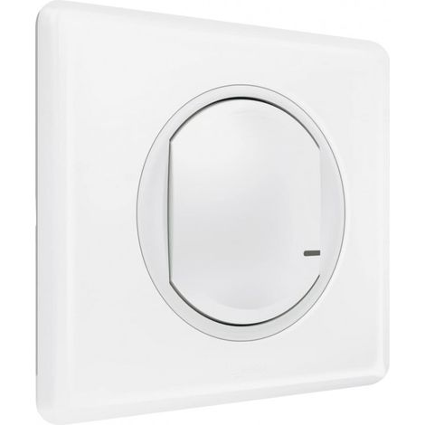 Commande sans fils ON/OFF Céliane with Netatmo - plaque blanc (199163) (1/3)