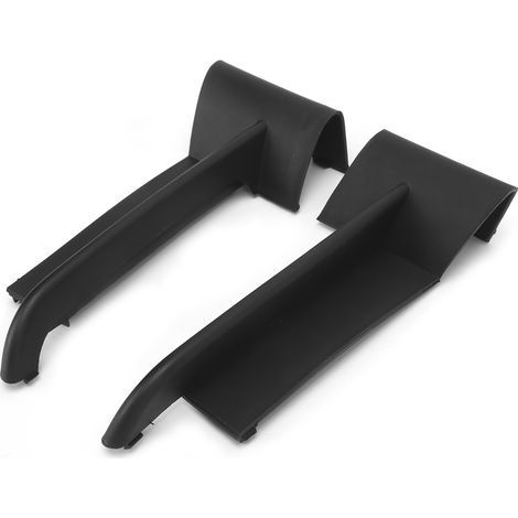 Calandre pare-chocs avant 2 pièces gauche droite ABS noir 51117056093 remplacement pour 745Li Base 2002-2005 (1/5)