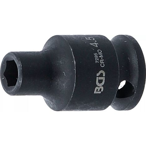 Chiave a bussola BGS impact socket acciaio cromo molibdeno 4.5 mm