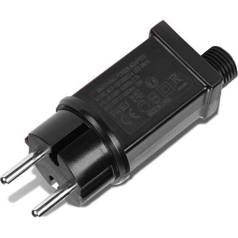 Alimentation LED 12V, transformateur LED IP44 Pilote d'adaptateur LED Basse Tension pour Christmas Light, String Light- (1/4)