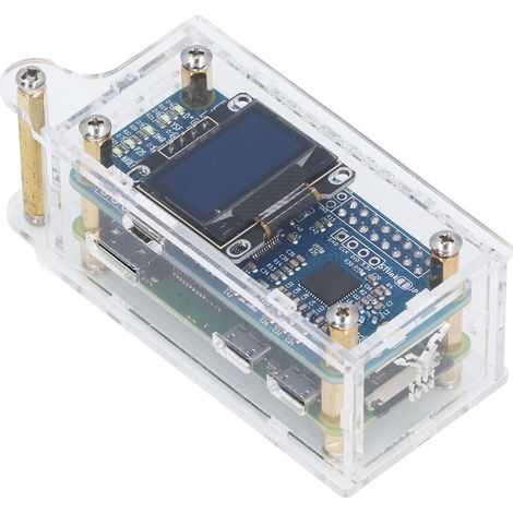 Hotspot MMDVM support DMR D Star YSF P25 NXDN POCSAG modem vocal numérique simplex avec écran 0.96 pouce pour RasPi Zero W (1/5)