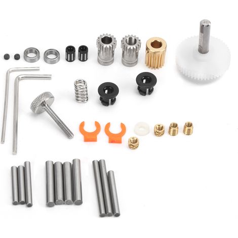 Kit d'engrenages pour imprimante 3D, ensemble de base à entraînement direct, pièces métalliques de remplacement pour extrudeuse (1/5)