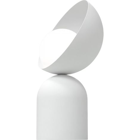 Lampada da tavolo moderna bianca in metallo G9 8W BOTO Emibig (1/5)