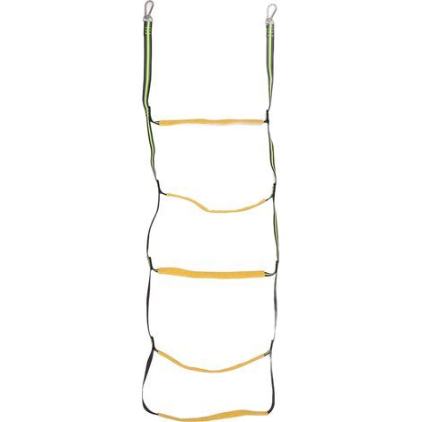 Échelle de corde de bateau Portable pliable en 5 marches, pour piscine gonflable de Salon de beauté à domicile (1/5)