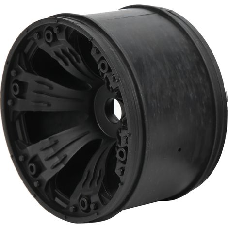 2 Pièces Moyeu de Roue en Plastique 17mm pour Traxxas MAXX 1/10 RC, Adaptateur pour Chenilles et Accouplement (1/5)