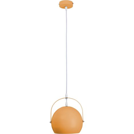 Pendelleuchte Hängelampe Küchenlampe Esszimmerleuchte Deckenlampe Metall Gelb (1/5)