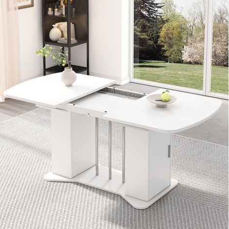 Esstisch Ausziehbar 120 bis 160 cm Mit Stauraum OKMYHOME (1/5)