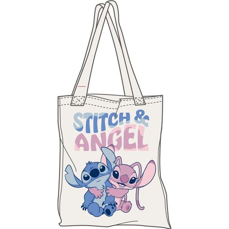Bolsa shopping Angel & Stitch Disney