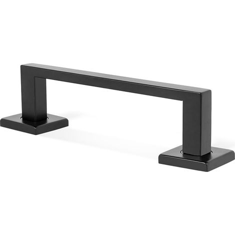 MANILLON INOX MODELO TENDAL  ACABADOS NIQUEL SATINADO Y NEGRO MATE (1/5)
