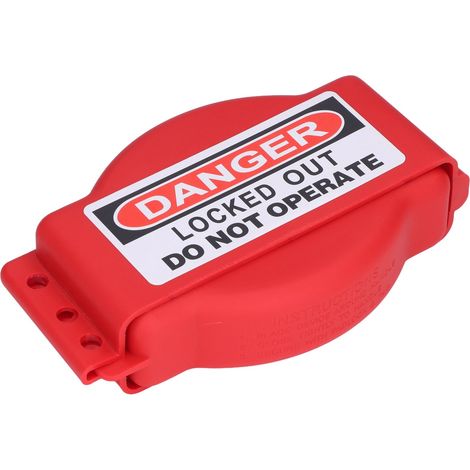 Dispositif de verrouillage réglable pour vanne, accessoire de protection ABS pour volant de 25 mm à 165 mm (1/5)
