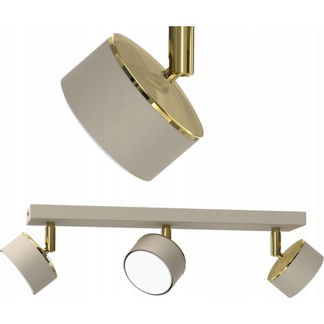 DECKENLEUCHTE KASHMIR GX53 POLISH LED LAMP 3-flammig