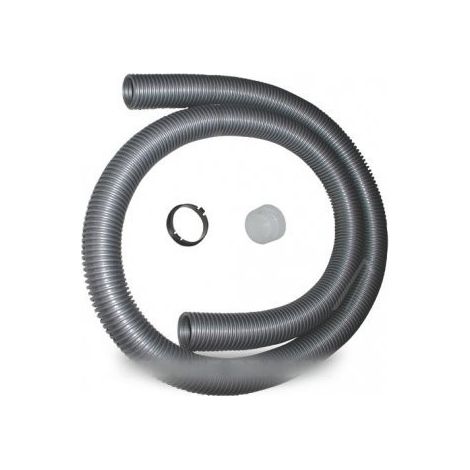 FLEXIBLE NU+BAGUES GRIS POUR ASPIRATEUR MOULINEX