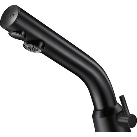 Delabie WT-MBatt. BINOPTIC MIX G3/8B matt schwarz Netzbetrieb 230/12V