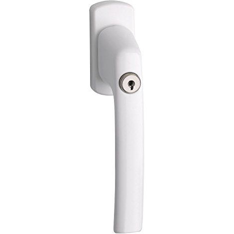 Satin Poignée de fenêtre Harmony, sper rzyli thermique, stylet carré de 7x 35mm, blanc kunststoffmantel, 1pièce, 102202528
