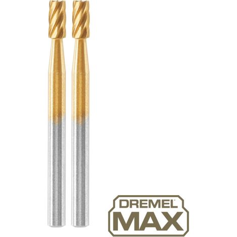 Dremel Max Hochgeschwindigkeits-Fräsmesser zylindrisch Ø 3,2 mm 194DM 2 Stück Fräsmesser (1/2)
