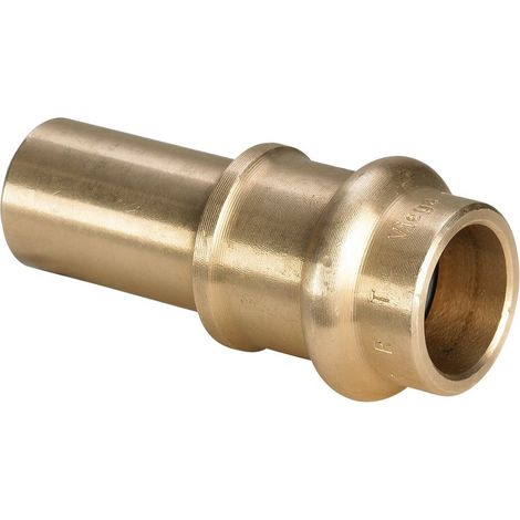 Reduzierstück mit SC Sanpress 2215.1NC in 15x14mm Rotguss