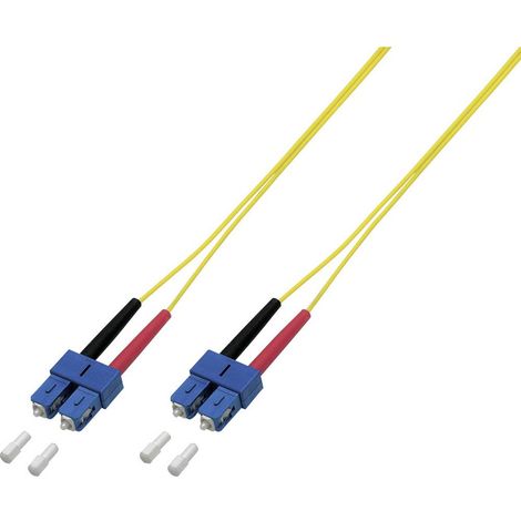 Câble de raccordement FO EFB Elektronik O2513.2 [1x SC mâle - 1x SC mâle] 9/125 µ Singlemode OS2 2.00 m W19515 (1/2)