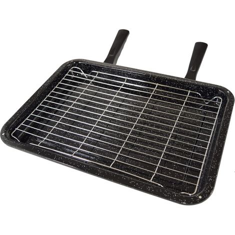 Belling Compatible Oven Cooker Grill Pan Assembly 415mm x 295mm (1/2)