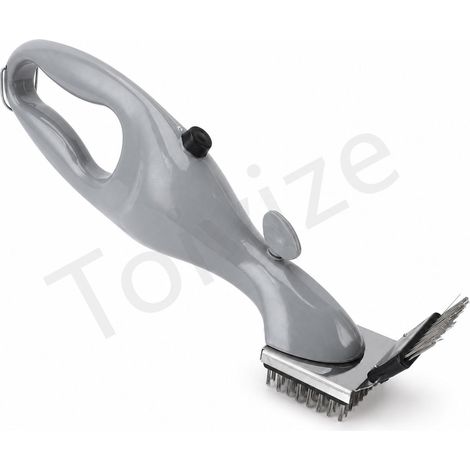 Brosse à barbecue vapeur Toivize Acier inoxydable Nettoyage profond sans rayures pour grilles en fonte et céramique (1/5)