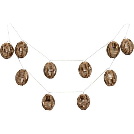 Carla guirlande lumineuse pour usage extérieur naturel, noir. (1/5)