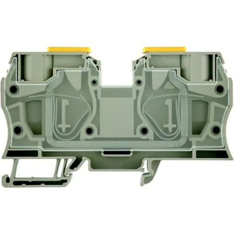 Bornier traversant Weidmüller ZDU 35 avec connexion par ressort de tension, référence 1739620000 (1/2)