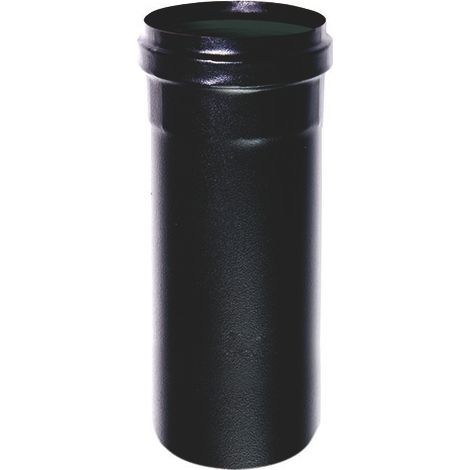 Tubo nero pellet telecopico DN 100  smaltato verniciato 600 gradi stufa pellet tubo nero CE Made in Italy