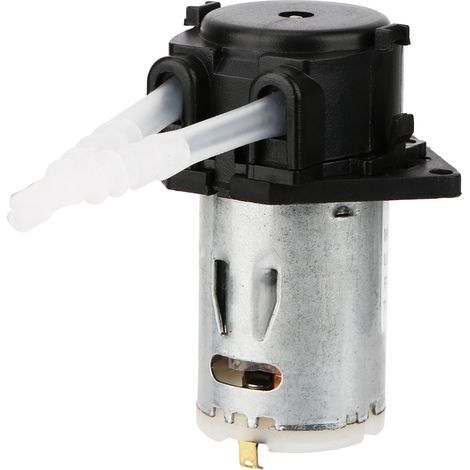 Selbstbau-Peristaltikpumpe 24V für Aquarium und Labor (Schwarzer Kopf 3x5) (1/5)