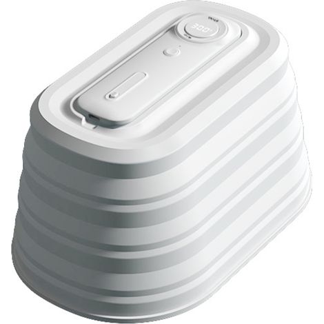 Caja de limpieza portátil y plegable con iluminación LED y pantalla LED para limpieza manual y de pie, ideal para viajes y para el hogar. (1/5)