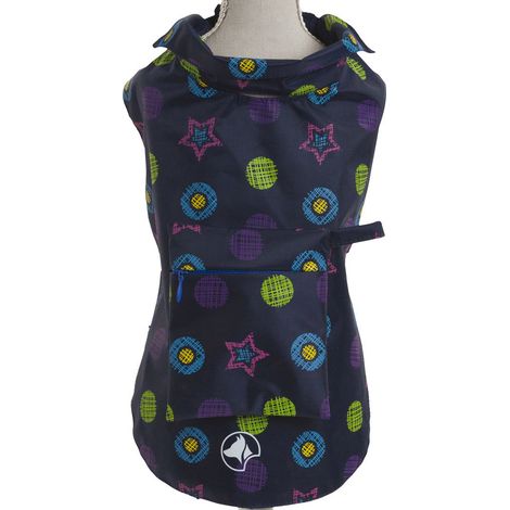 Etanche à l'eau 30 cm: Imperméable pour chiens ÉTOILES BLEUES (1/4)