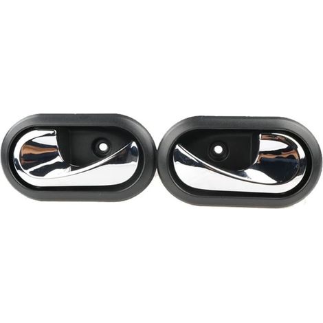 Maniglie interne delle portiere, sinistra e destra. Maniglia interna della portiera compatibile con Renault Dacia Logan, Duster, Dokker, Lodgy, Sandero - Tipo B, sinistra e destra. (1/5)